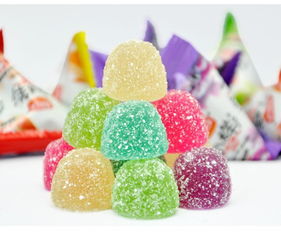 好彩頭小樣酸q糖散稱1000g袋裝水果汁軟糖qq糖橡皮糖喜糖果零食品