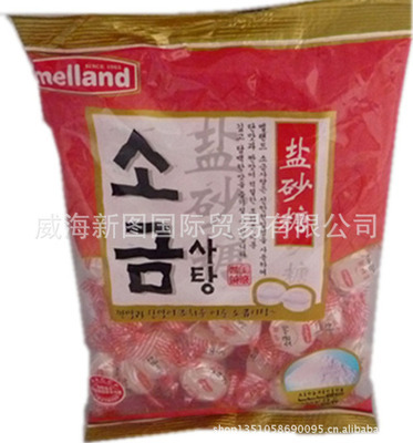 【國際鹽砂糖,山東韓國食品、糖果代理,威海韓國食品,】價格,廠家,圖片,巧克力及制品,威海新圖國際貿易-