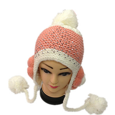 【廠家供應 熱銷 韓版秋季女士糖果毛線針織帽子批發爆款】價格,廠家,圖片,帽子,臺州市黃巖春娟服裝加工廠-