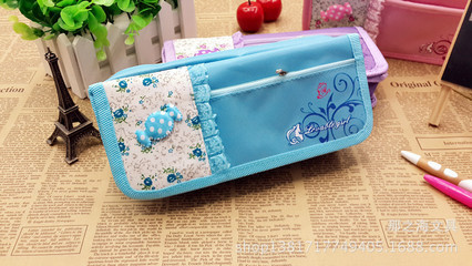 韓國文具可愛糖果蕾絲邊公主筆袋學生文具筆袋大容量鉛筆盒批發 - 韓國文具可愛糖果蕾絲邊公主筆袋學生文具筆袋大容量鉛筆盒批發廠家 - 韓國文具可愛糖果蕾絲邊公主筆袋學生文具筆袋大容量鉛筆盒批發價格 - 那之海文具 - 