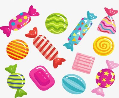 可愛卡通彩色糖果_png免摳素材_新圖網(wǎng).