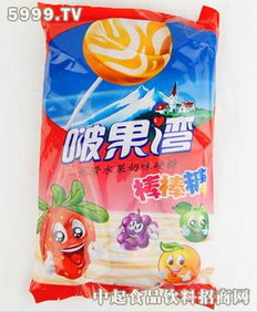 啵果灣熱帶水果奶味硬糖 啵果灣休閑食品