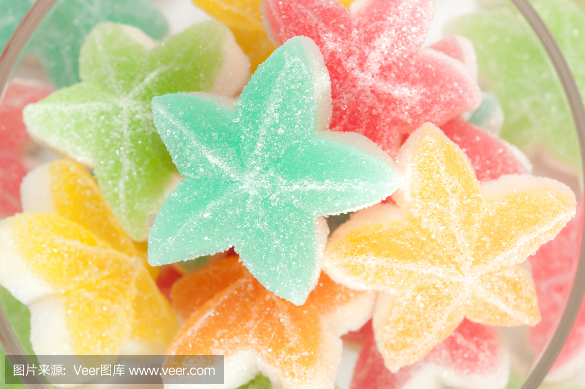 果凍糖果星形