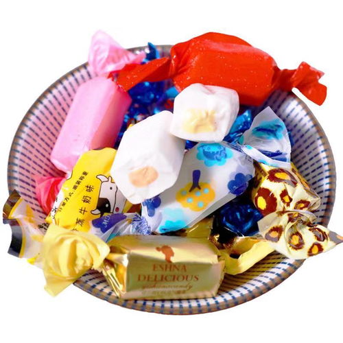 兩種口味奶糖5斤糖果批發(fā)喜糖棉花糖網(wǎng)紅零食500g