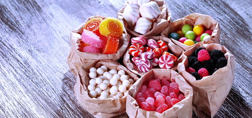 五彩甜美糖果攝影 免費高清素材助力平面電商與網頁創意設計
