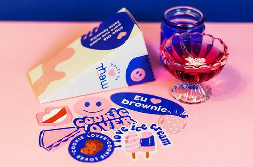 糖果品牌VI設計作品圖集 甜蜜視覺的藝術探索